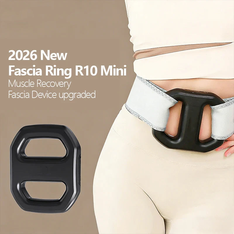 2026 New Fascia Ring R10 Mini Muscle Recovery Fascia Device upgraded adjustable strap fits Up to 55in waist