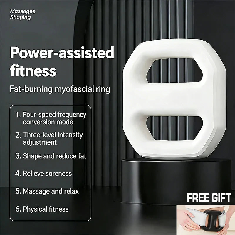 2026 New Fascia Ring R10 Mini Muscle Recovery Fascia Device upgraded adjustable strap fits Up to 55in waist